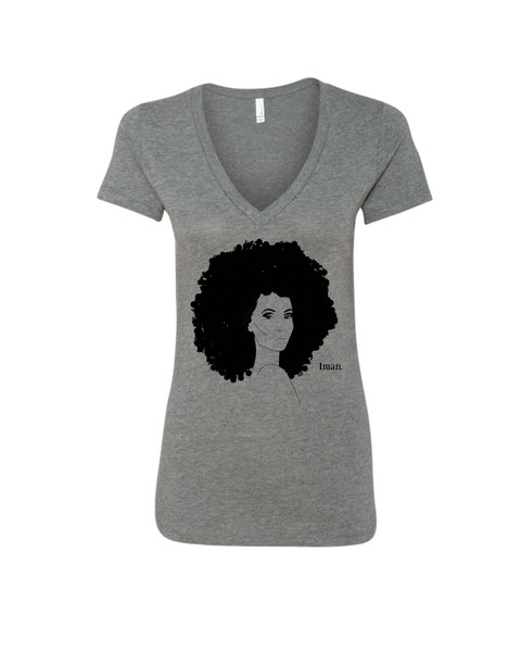 Candy Bomb apparel black african american icon tee t-shirts iman