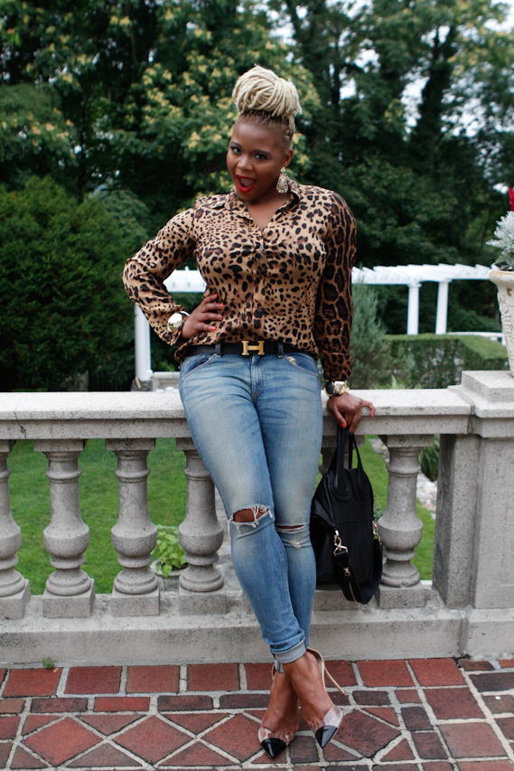 09  2  1 Let’s Go Places with Claire Traveling to Madam C J Walker's Estate with Toyota fashion bomb daily claire sulmers leopard top jeanns hermes belt gianvito rossi