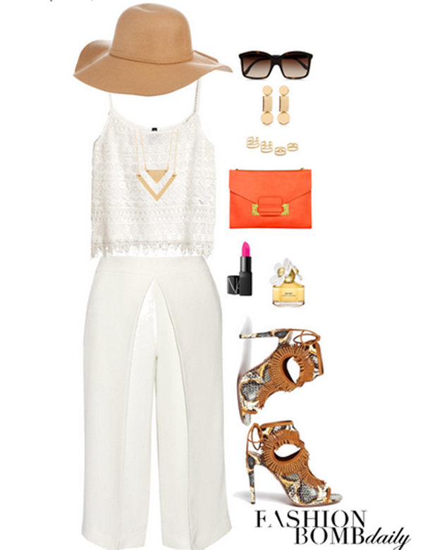 Summer 2014 Style Inspiration: 5 Outfits for End of Summer White ...