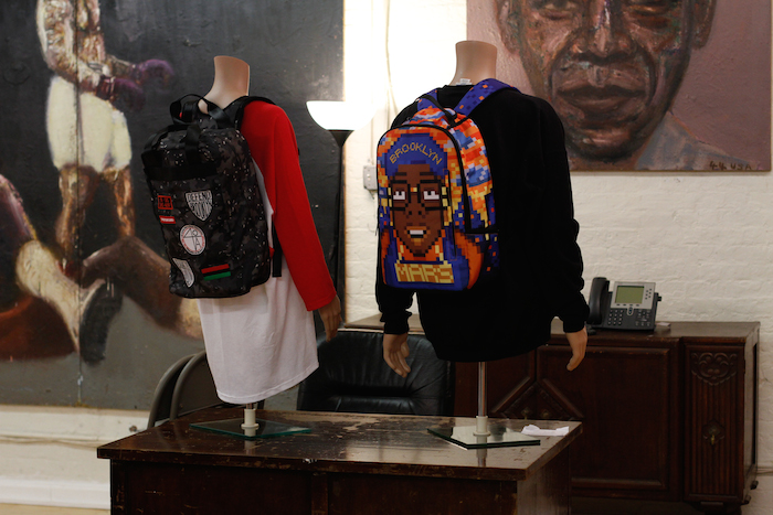 claire sulmers fashion bomb daily Breakfast with Spike Lee and Sprayground Backpacks