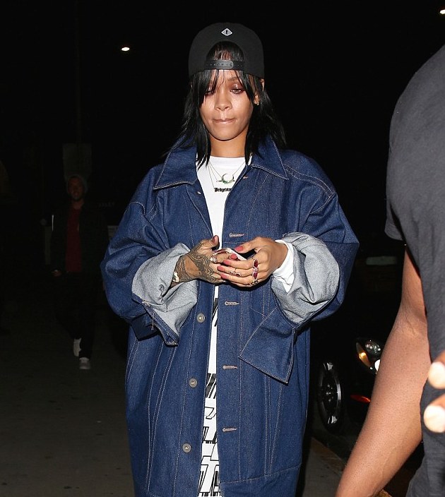 Rihanna's Giorgio Baldi Matthew Dolan Spring 2015 Oversized Denim Jacket