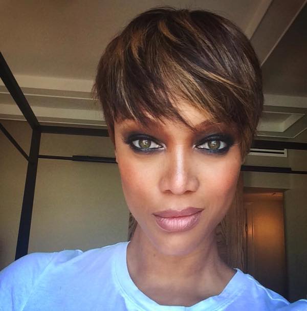 Snip, snip! Tyra Banks decided it was time for a change! Short hair it is and she looks fabulous!