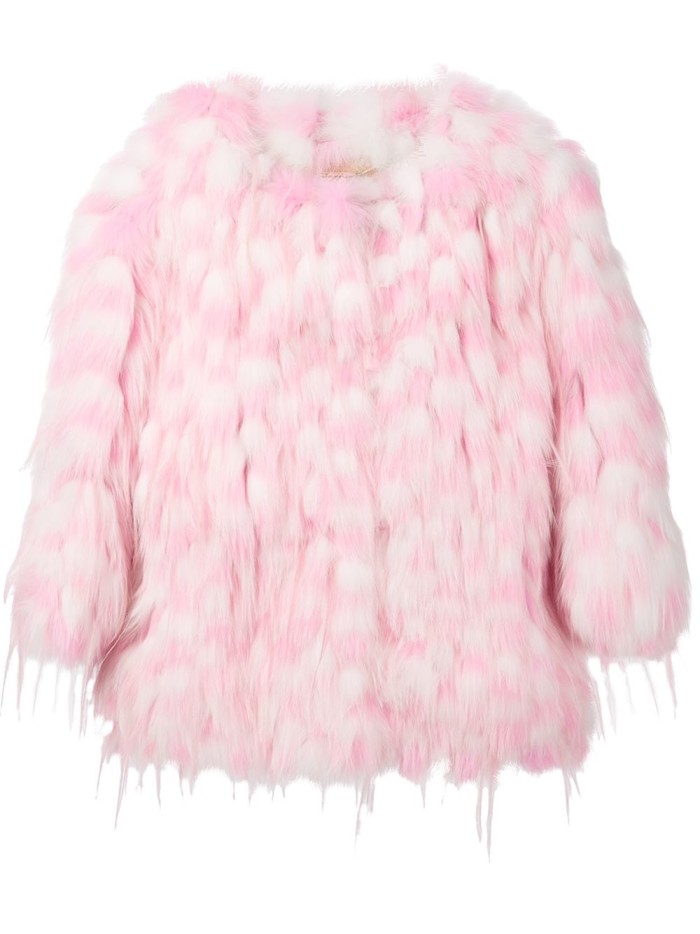 Beyonce and Nicki Minaj wear Phillip Plein, Givenchy, Moschino, and More in the Feeling Myself Video chloe fox fur coat
