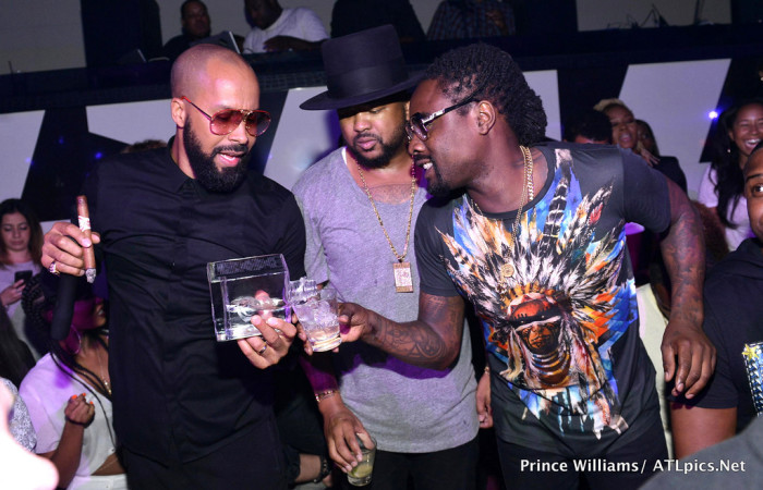 10  The Gold Room in Atlanta with Kenny Burns, Wale, and the Dream fashion bomb daily 1