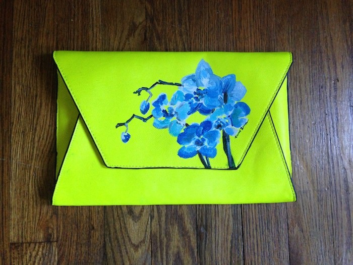 2 Chernia Amour Hand Painted Clutches fashion bomb daily