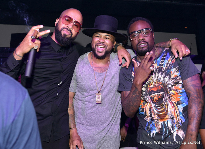 2  The Gold Room in Atlanta with Kenny Burns, Wale, and the Dream fashion bomb daily 1