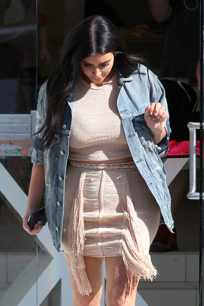 Kim Kardashian seen at DASH store in West Hollywood