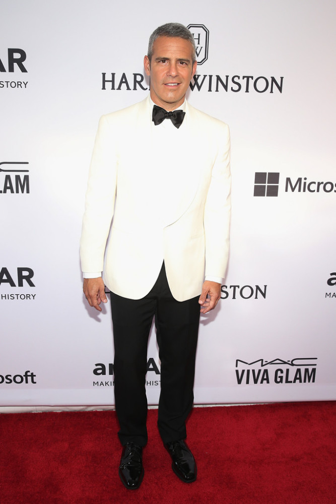 The 2015 AmfAR Inspiration Gala Featuring Joan Smalls,  andy cohen