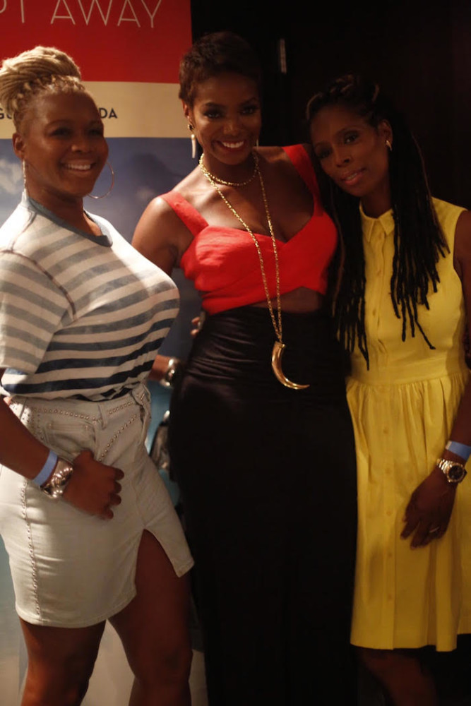 The American Black Film Festival Screening of In My Father's House by Che Rhymefest Smith + Tai Beauchamp's TLC Show Dare to Wear tasha smith claire sulmers fashion bomb daily