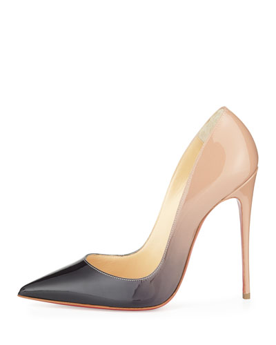 christian louboutin so kate degrade red sole pump
