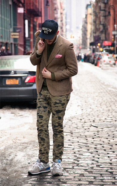 Fashion Bomber of the Day: Johnny from New York