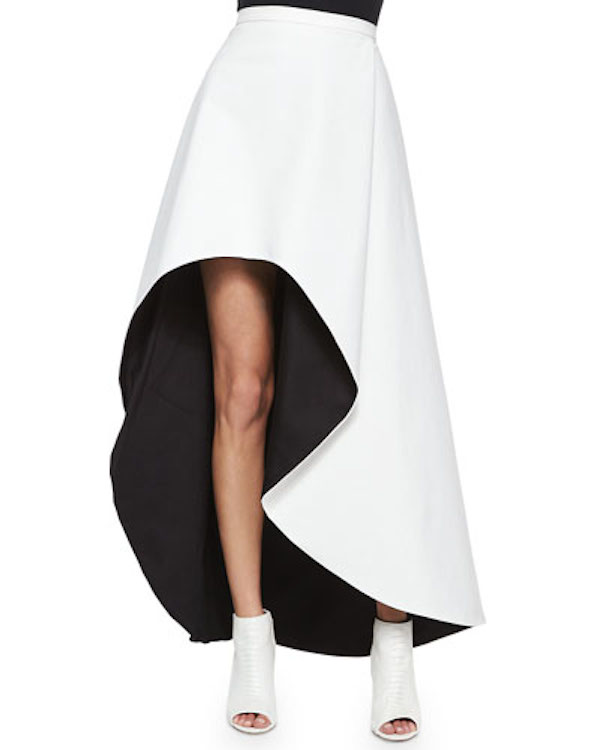 alexis-liraz-black-white-asymmetric-skirt
