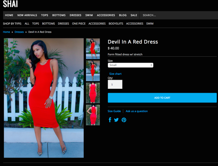 draya red dress