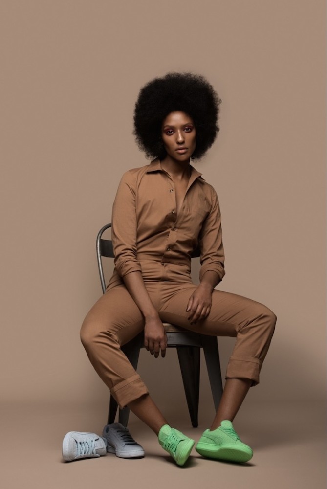 Solange x Puma's  'Word to the Woman'  Fall 2015 Collection Mekdes Mersha