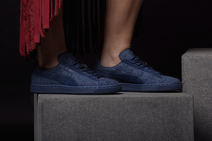 Solange x Puma's  'Word to the Woman'  Fall 2015 Collection Navy Product Shot