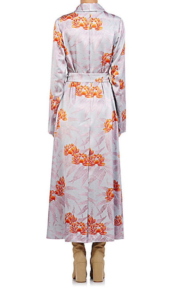 dries-van-noten-long-orange-lilac-lotus-blossom-print-satin-robe-dress-back