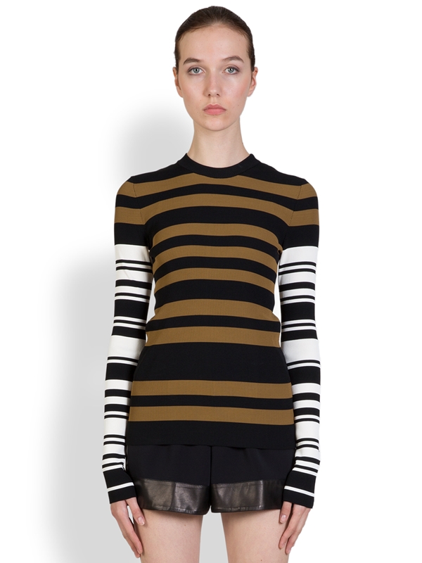 Splurge: Jamie Chung’s Sephora Givenchy Brown and Black Multi Stripe ...