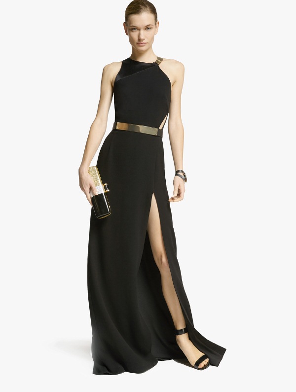 halston-metal-plate-crepe-gown