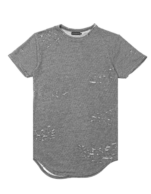 Bomb Product of the Day: KNYEW’s Distressed Chain Mail Long Tee as Seen ...