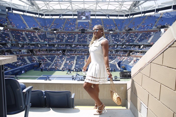 7  claire sulmers fashion bomb daily A Day at the US Open with Street Etiquette + Get 2 for 1 Tickets to the Tournament! frankie morello valentino chanel a second chance resale