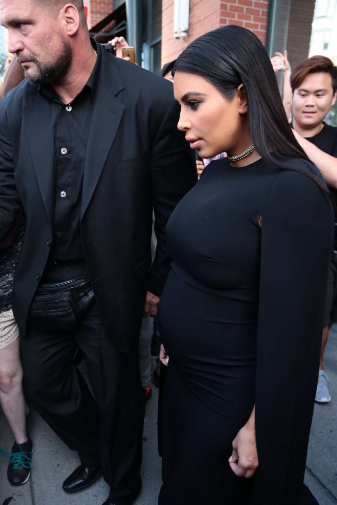 Kim-Kardashian-in-Tight-Long-Dress-nyc-valentino