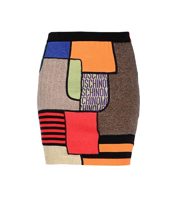 moschino-quilted-patchwork-skirt