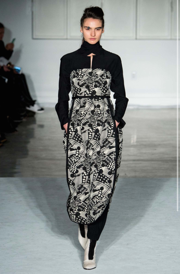88 Tracee Ellis Ross's Yahoo Style Zero + Maria Cornejo Fall 2015 Strapless Printed Dress