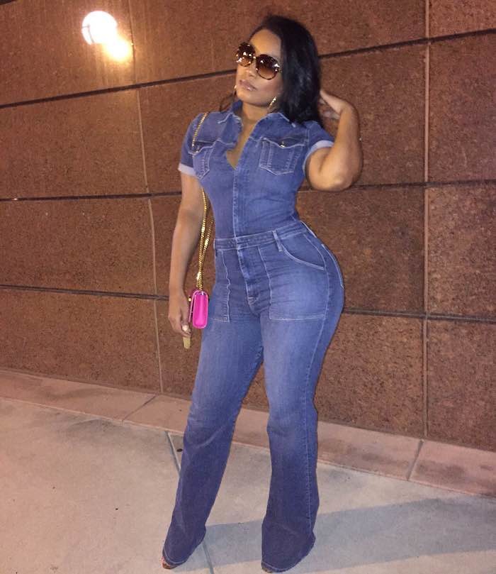 @SonyePrincess showed her curves in jeans by Frame Denim. Hot! 1