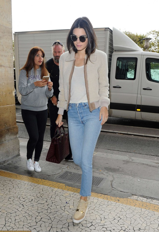 Splurge: Kendall Jenner’s Paris Komono Crafted Ivory Demi Sunglasses ...