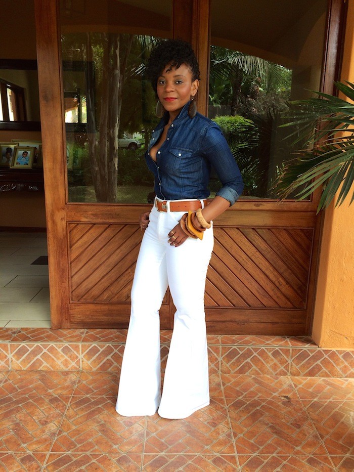 Melody from Zimbabwe loves her flares! It figures, she submitted several photos 2