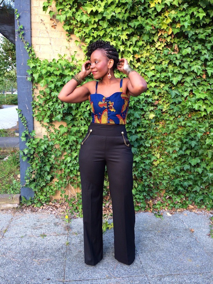 Melody from Zimbabwe loves her flares! It figures, she submitted several photos