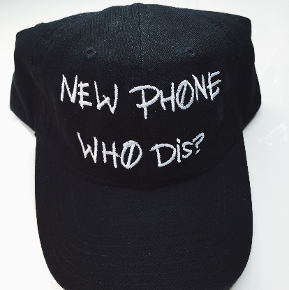 3 Who Is Sweetz's 'New Phone Who Dis' Hats