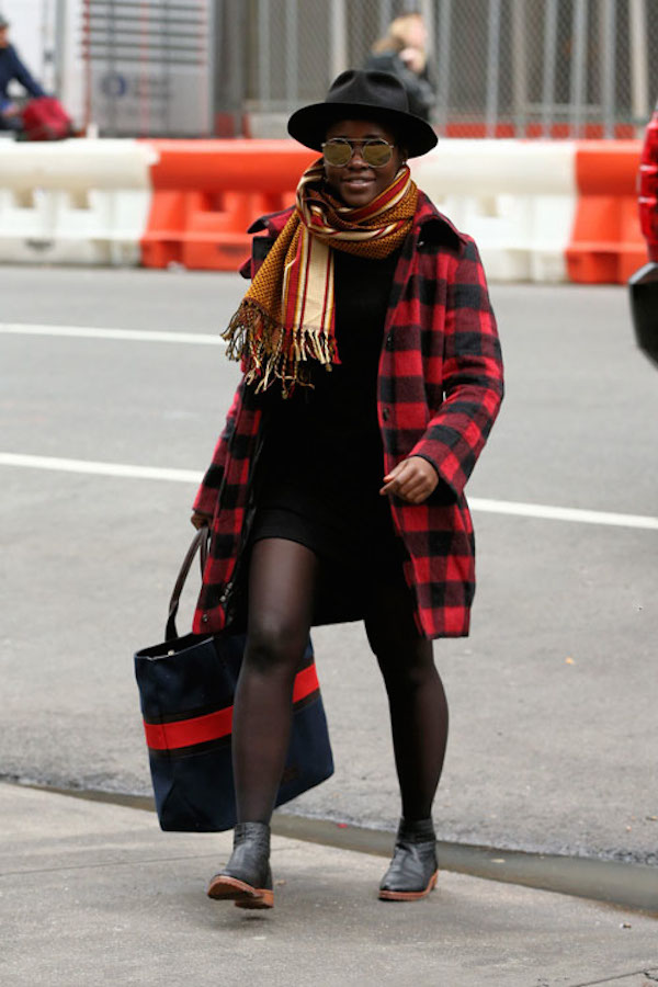 Lupita Nyong'o went for casual and sleek while out in New York City.