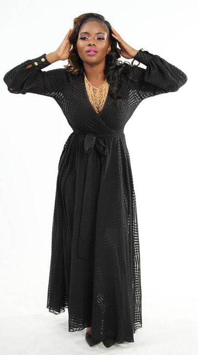 Lux Monroe Boutique's Test of Time Black Maxi Dress + Contest!