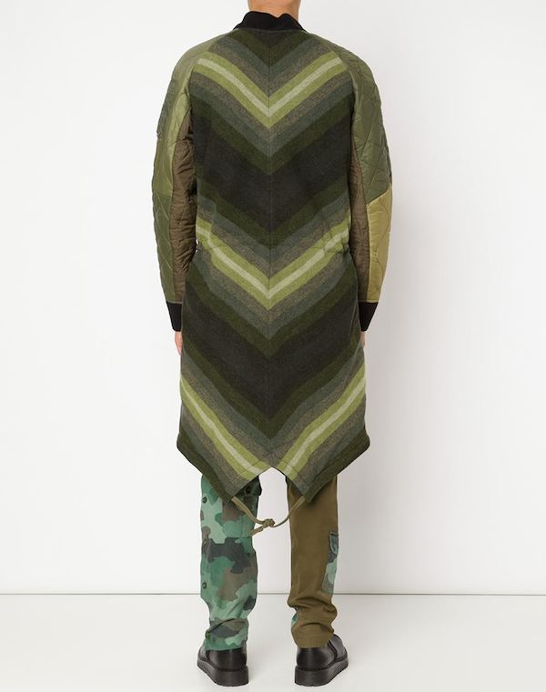 Maharishi-green-patch-detail-bomber-style-coat-back