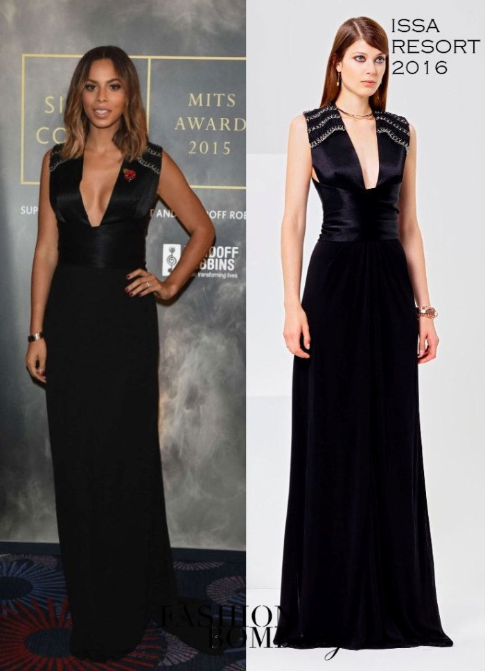 Hot! or Hmm… Rochelle Humes’s 2015 Music Industry Trust Awards Issa ...