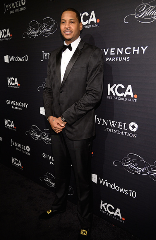 carmelo anthony The 9th Annual 2015 Keep A Child Alive Black Ball featuring Alicia Keys, Swizz Beatz, Lenny Kravitz, and more!