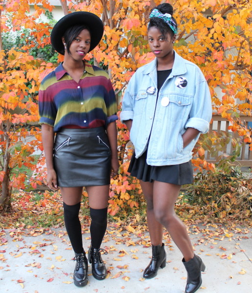 Fashion Bombshells of the Day: Charmaine and Brittany from Los Angeles
