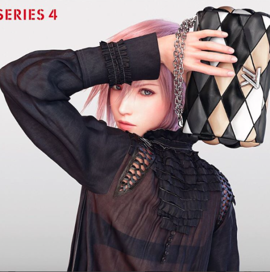Louis Vuitton Casts Video Game Character in Spring 2016 Campaign