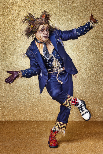 THE WIZ LIVE! -- Season: 2015 -- Pictured: Elijah Kelly as Scarecrow -- (Photo by: Paul Gilmore/NBC)