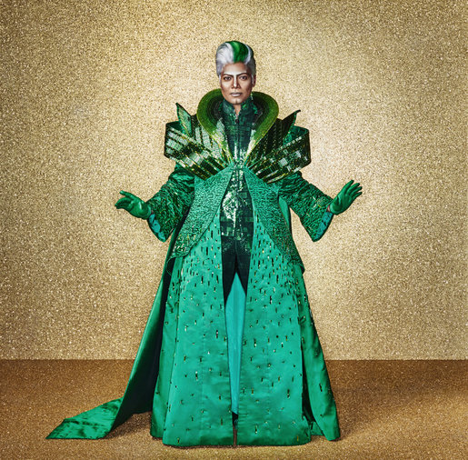 THE WIZ LIVE! -- Season: 2015 -- Pictured: Queen Latifah as The Wiz -- (Photo by: Paul Gilmore/NBC)