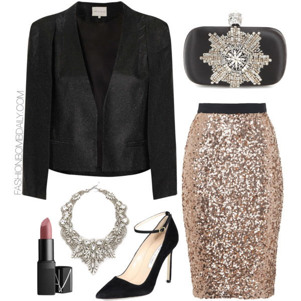 winter 2015 What to Wear to a Holiday Party fashion bomb daily