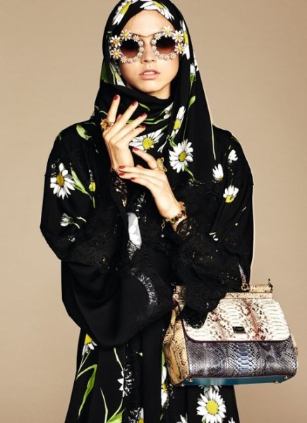 Dolce & Gabbana Create Line of Hijabs and Abayas for Muslim Women