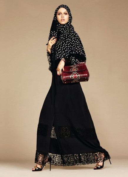 Dolce & Gabbana Create Line of Hijabs and Abayas for Muslim Women1