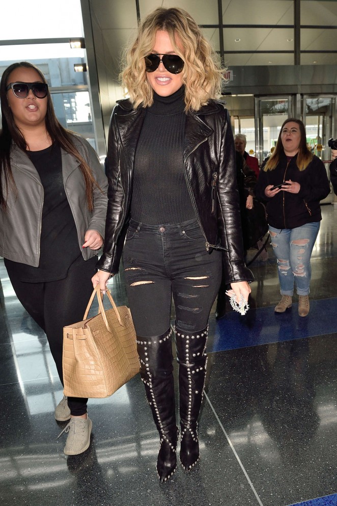 Splurge: Khloe Kardashian's JFK Airport 