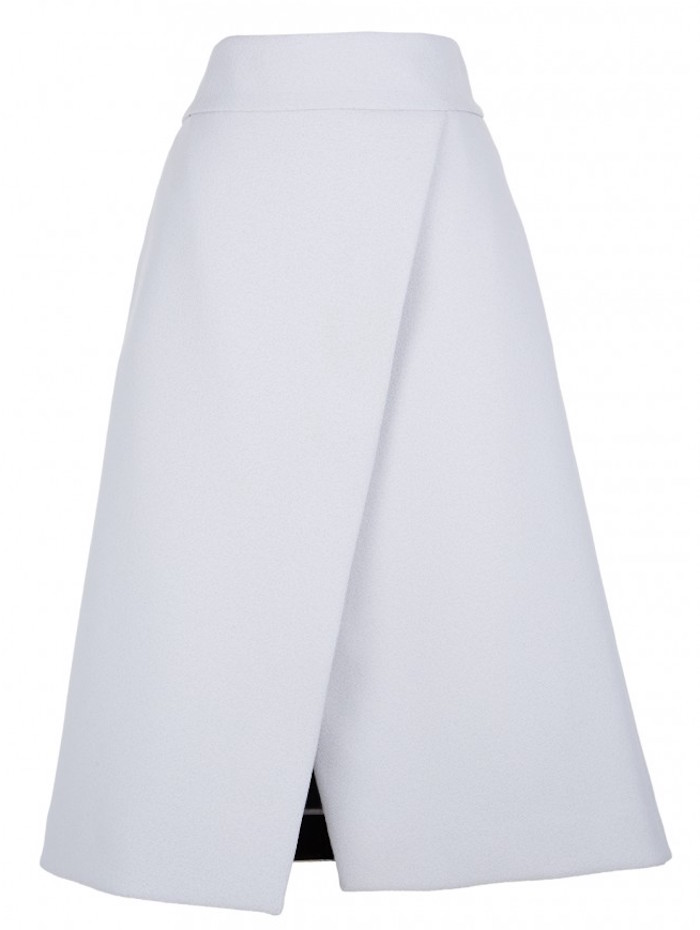 Tibi-Resort-Double-Crepe-Wrap-Skirt-White