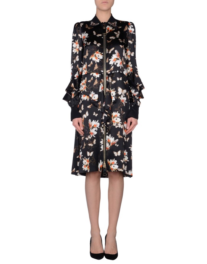 3 Nene Leakes's Watch What Happens Live Givenchy Black Floral Zip Front Dress