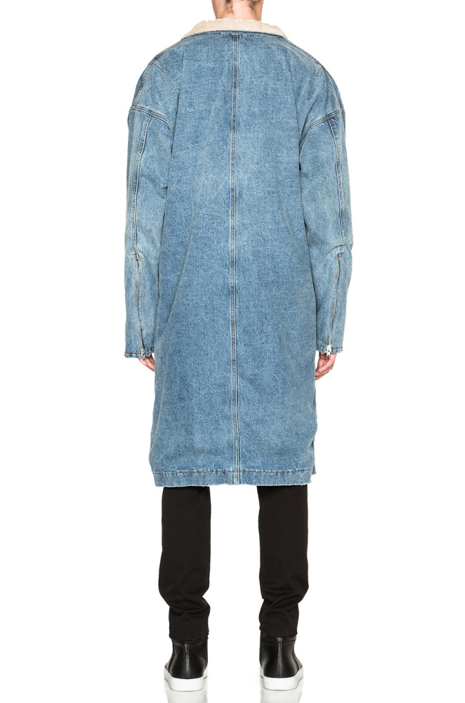 6 Beyonce Knowles Carter's Superbowl Rehearsals Fear of God Denim Trench Coat