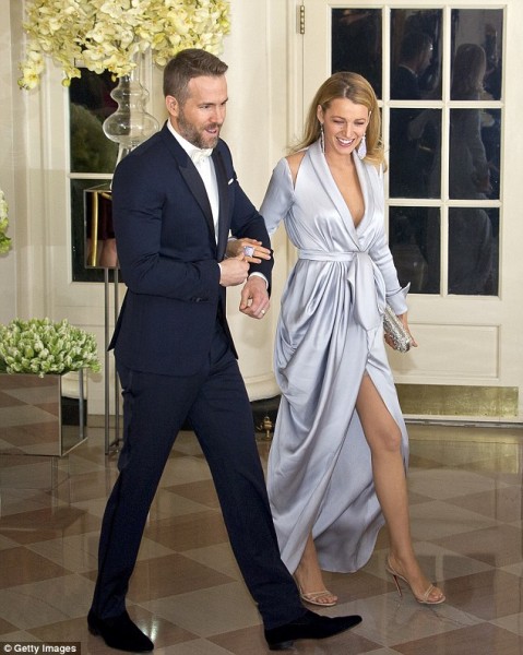 Blake Lively White House State Dinner Ralph and Russo 2