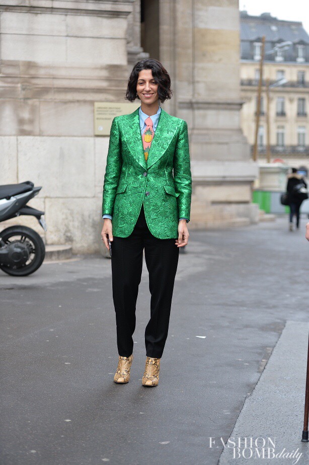 What could be better for fashion week than a statement blazer?